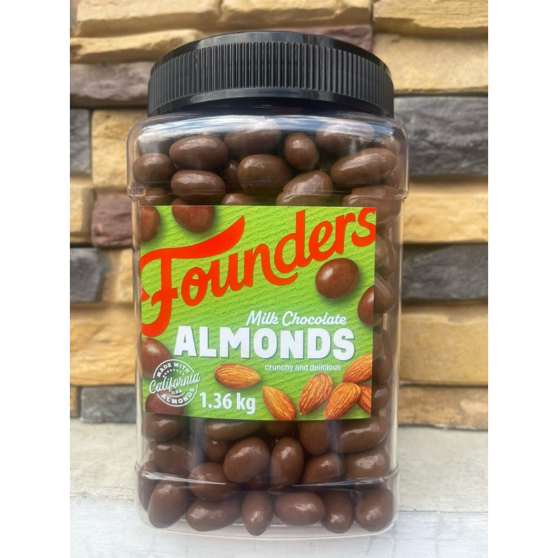 Founders Milk Chocolate Almonds 1.36kg Shopee Malaysia