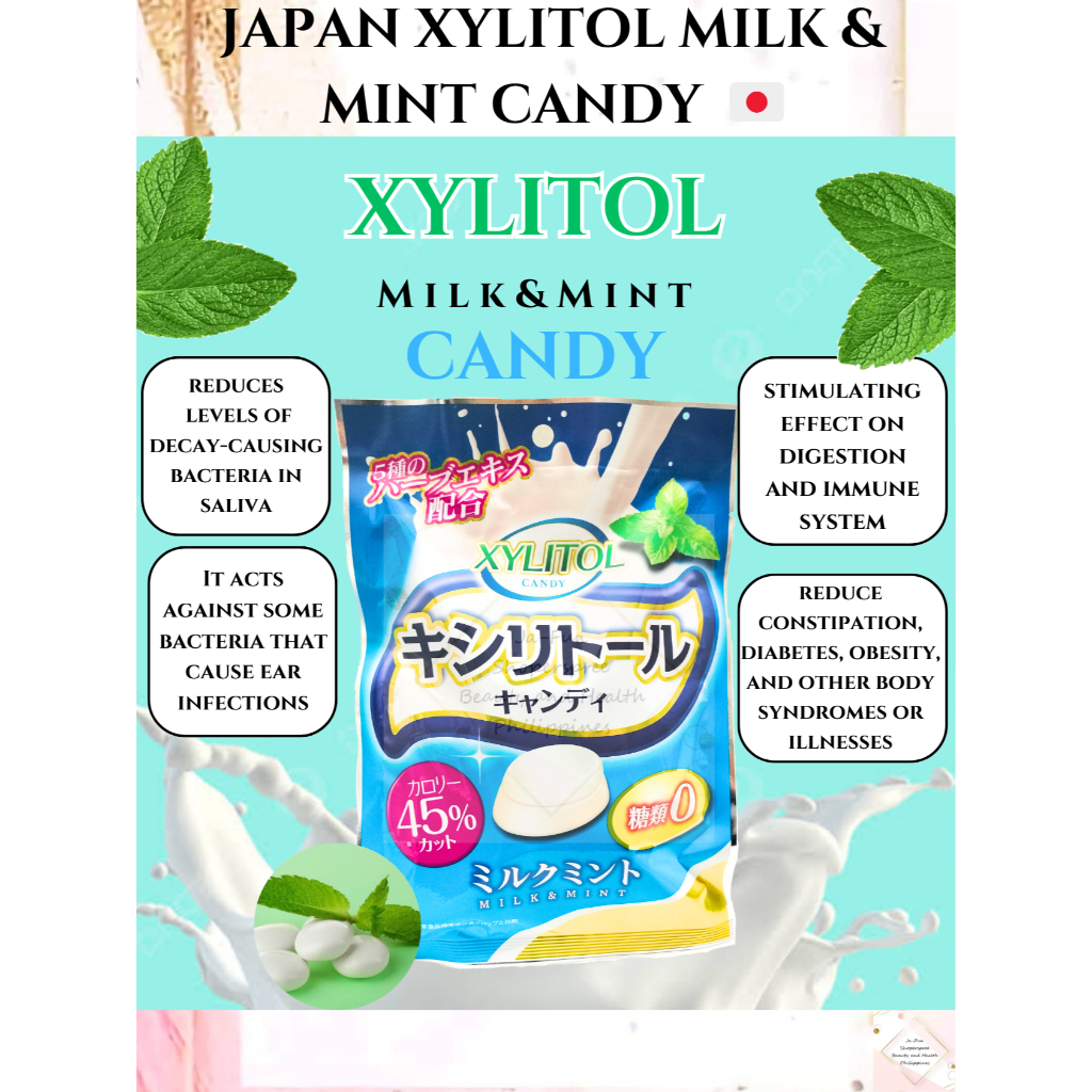 MILK MINT CANDY ( ZERO SUGAR ) JAPAN XYLITOL Shopee Malaysia