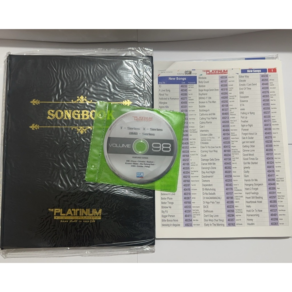 The Platinum Updated Cd With Songbook Volume 98 For Kapitankapitan 2