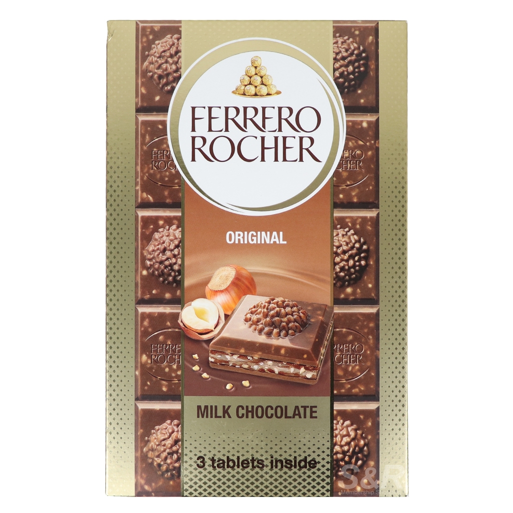 Ferrero Rocher Hazelnut Milk Chocolate 3x90g | Shopee Malaysia