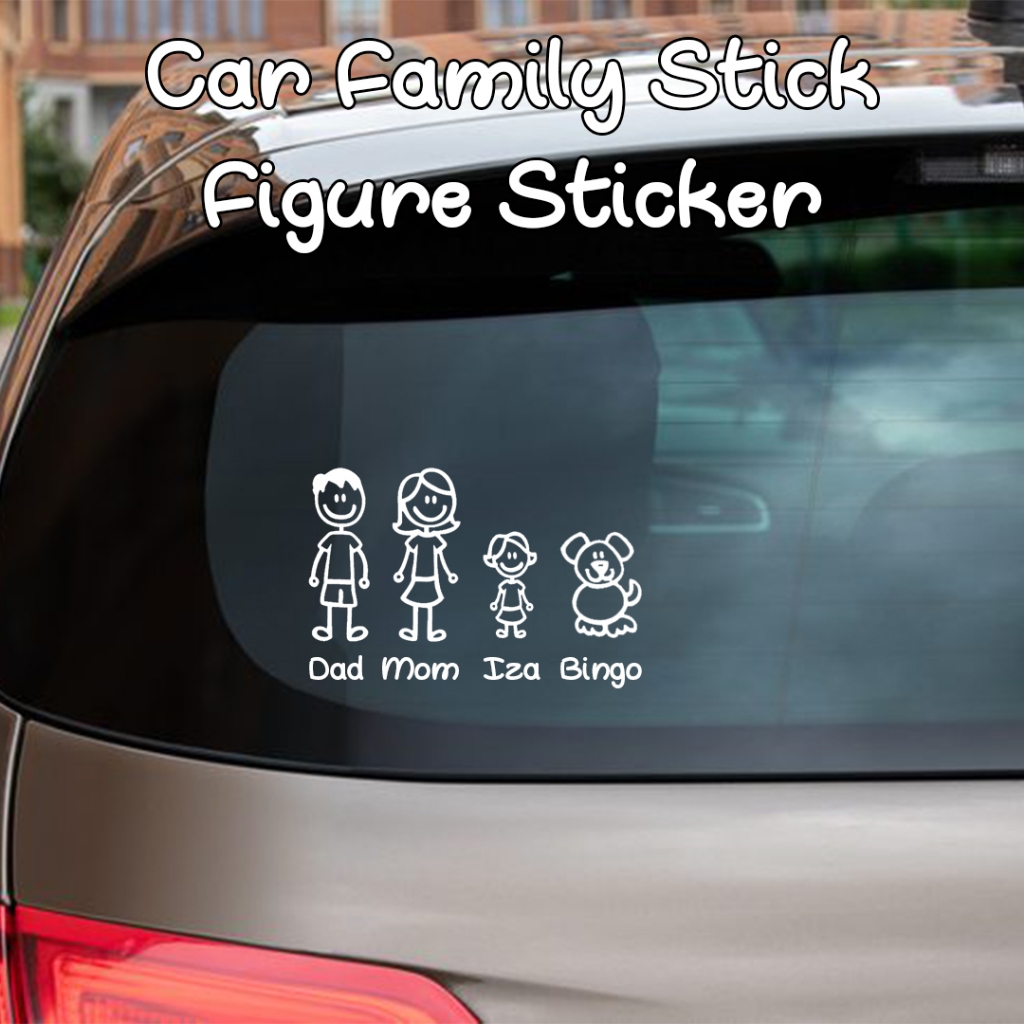 Family Car Sticker 