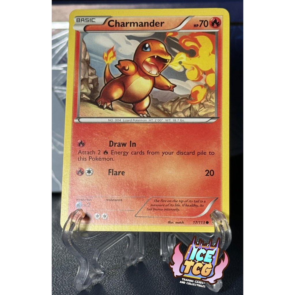 Charmander - 17/113 - Common (Legendary Treasures) | Shopee Malaysia