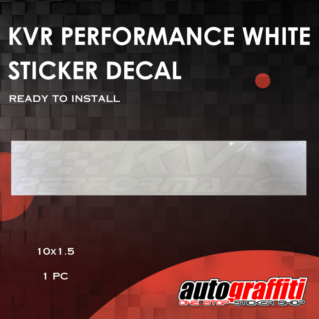 KVR Performance White (10