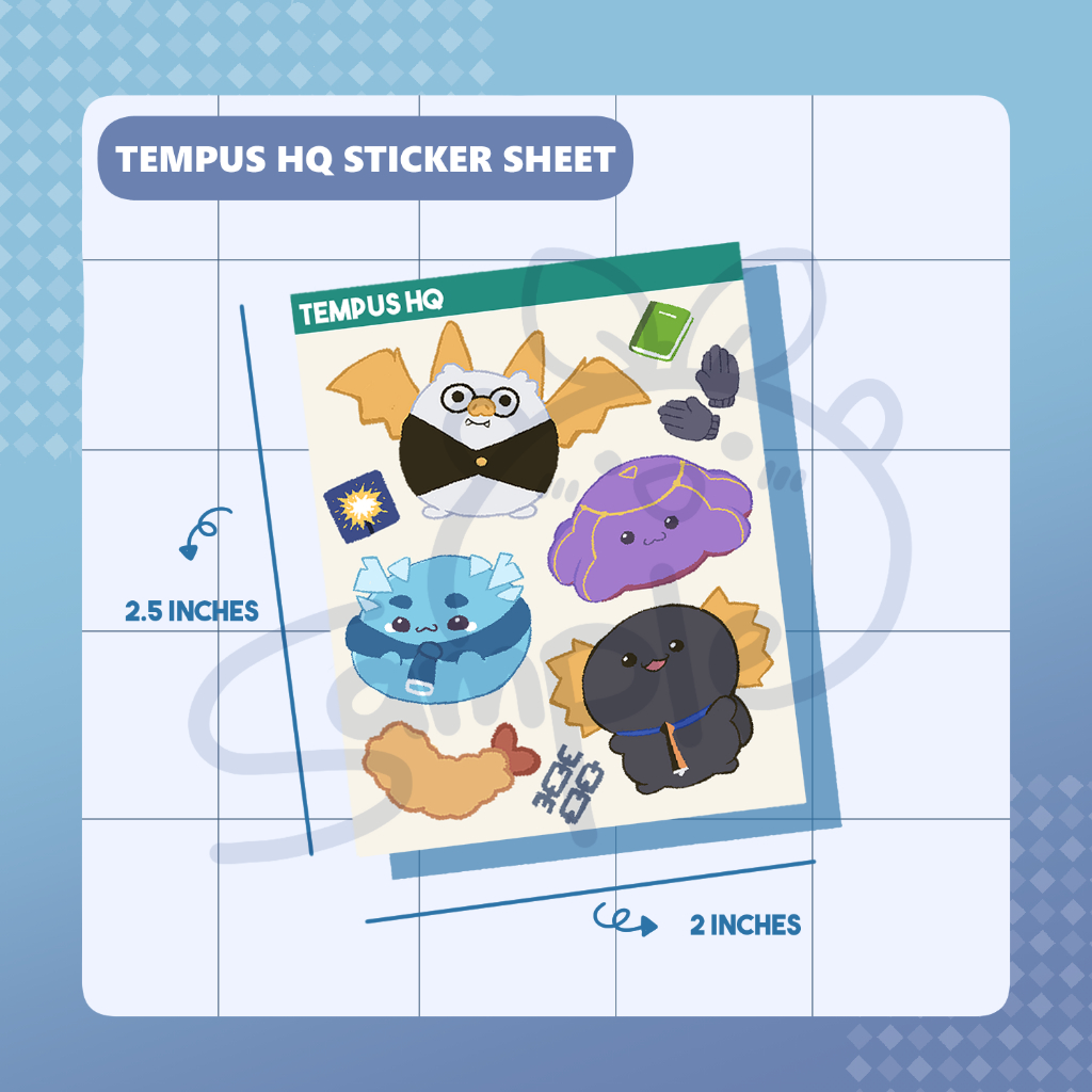 Hololive + Holostars English Laminated Vinyl Sticker Sheets nimica shop ...