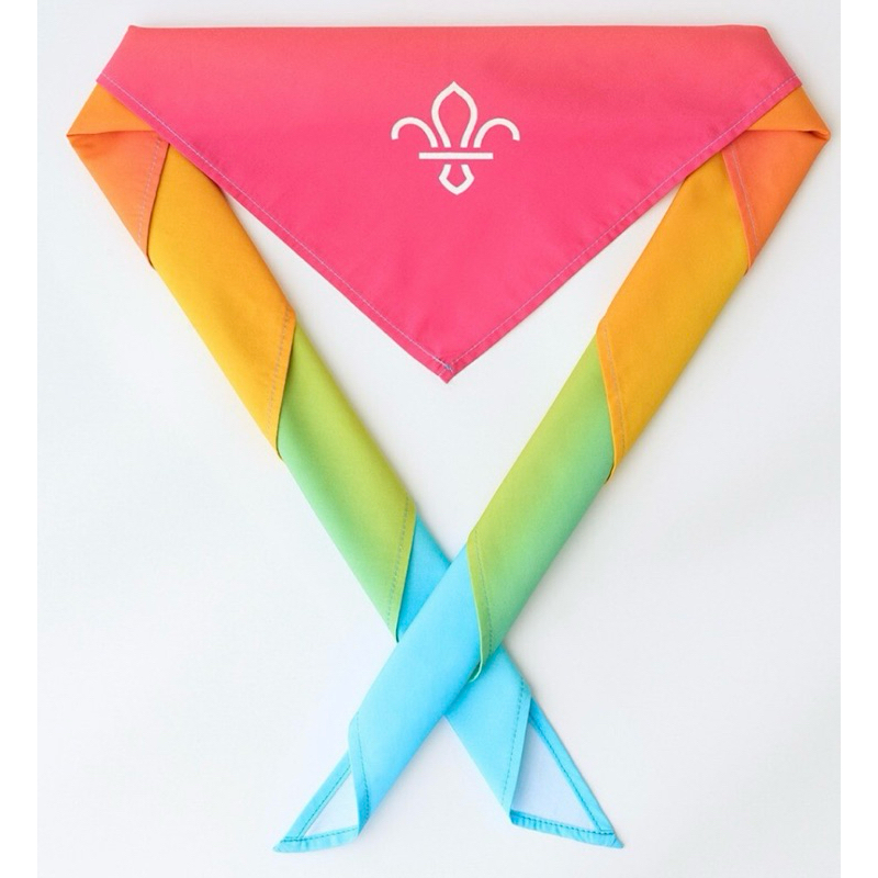 Scout Pride Ombre Scarf / Necker - Pansexual Flag | Shopee Malaysia