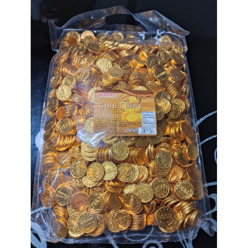 Gold Coin Chocolate|2.5klsperpack| | Shopee Malaysia