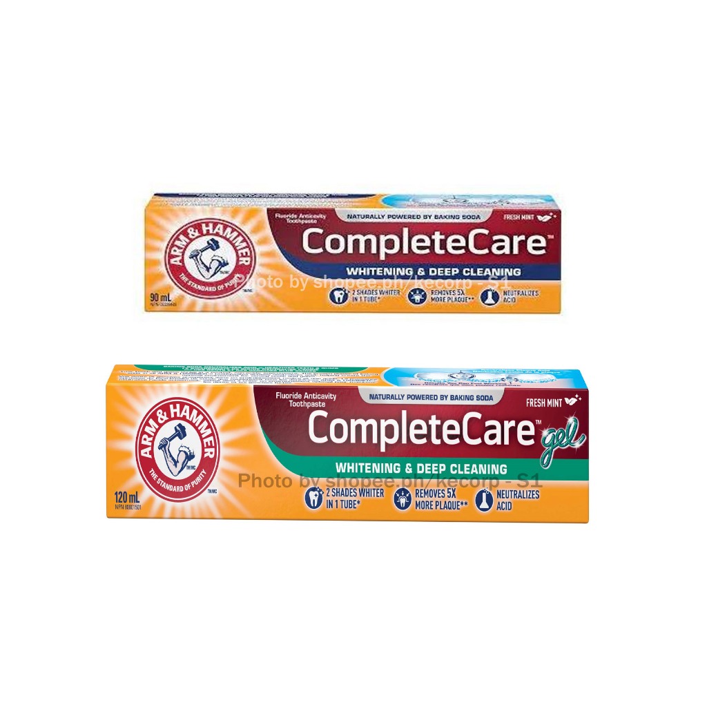 Arm & Hammer Coomplete Care Toothpaste Fresh Mint 120ml and 90ml Canada ...