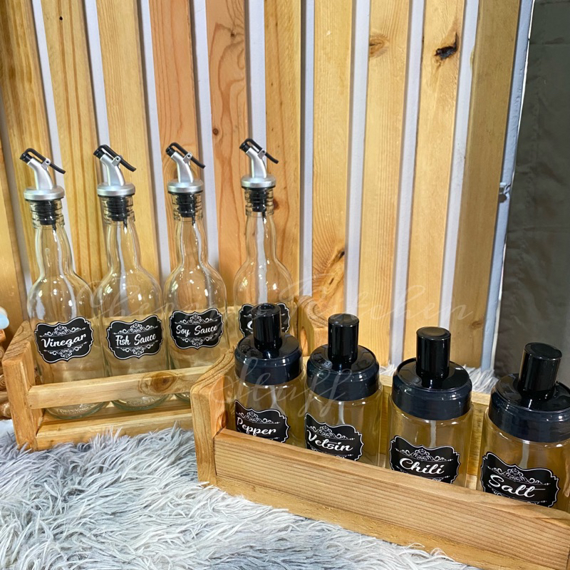 CKS New Edition Racks for Seasoning Condiments Team Kahoy Wooden Wood ...