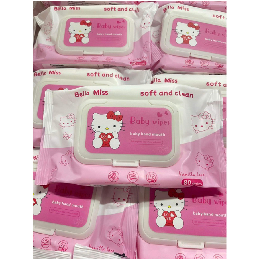 Ecoplanet Wipes Bago Baby Wipes Hello Kitty 80sheets Per Pack ...