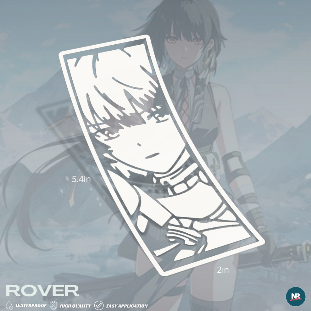 Rover Spectro Wuthering Waves Wuwa Vinyl Decal Gaming Anime Waifu ...
