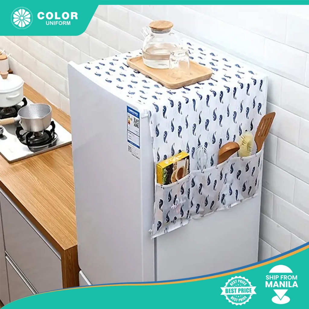 Waterproof Refrigerator Dust Cover Household Freezer Top Cover (Random ...