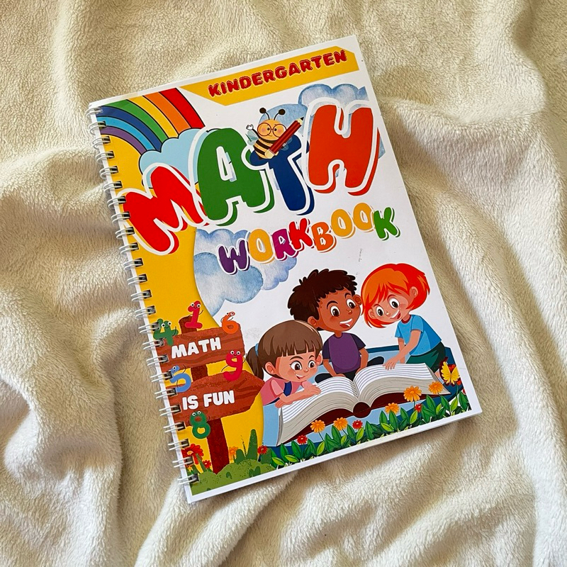 Kindergarten Math Workbook | A5 Size (Notebook Size) | Shopee Malaysia