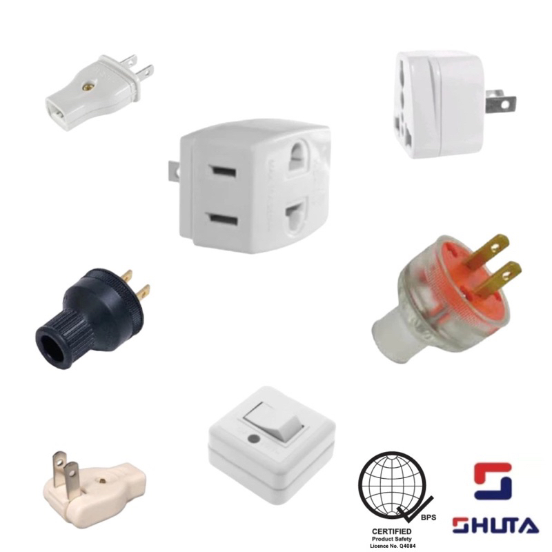 shuta Plug Unbreakable Series 250V~ 10A Designed to be safe and user ...
