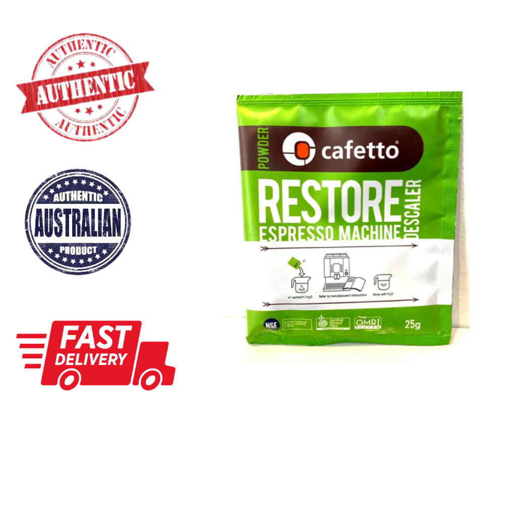 Cafetto RESTORE Espresso Machine Descaler Powder (25g) Shopee Malaysia