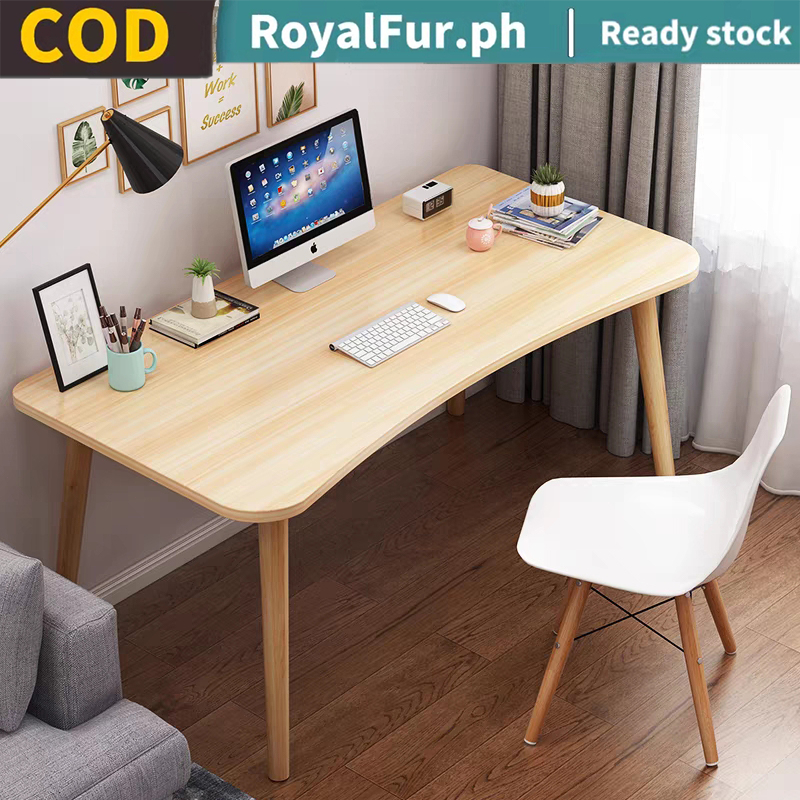 CODStudy Table Home Office Desk Wood Nordic Simple Computer Table ...