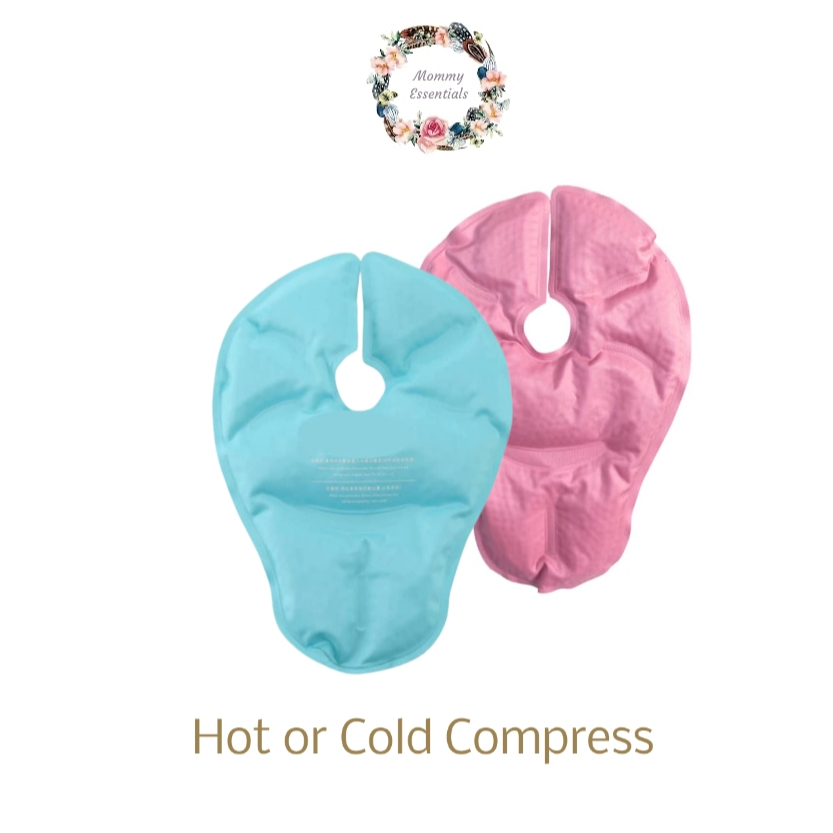 Hot or Cold Compress for relieving mastitis / clogged milk ducts, and encourage let down
