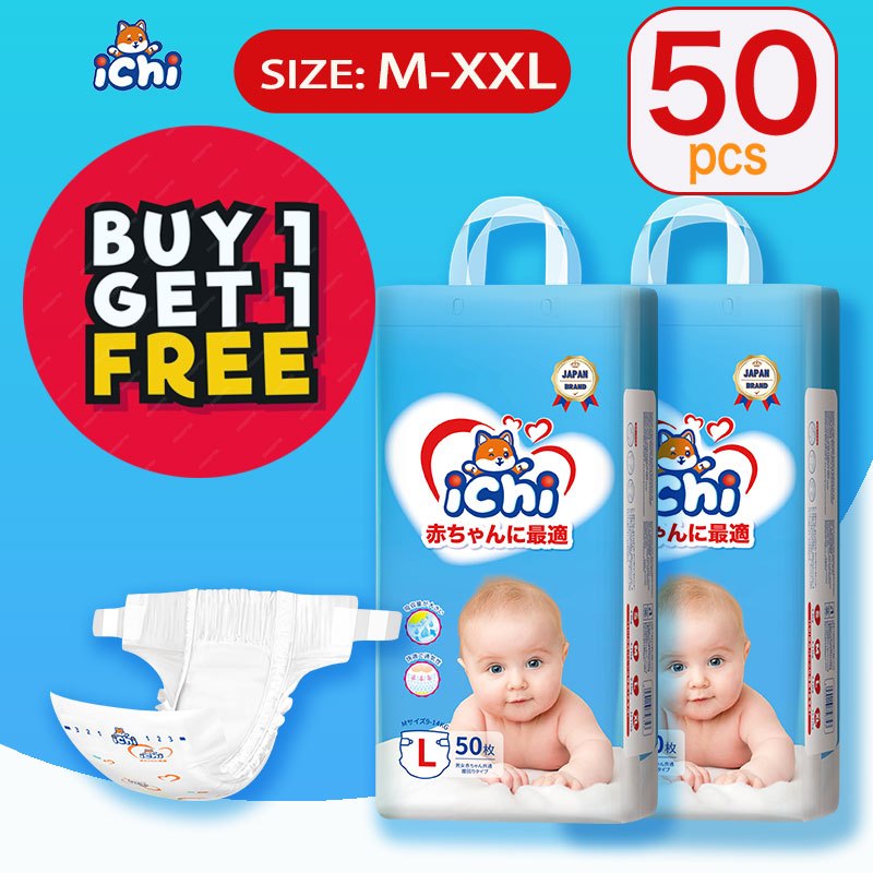 Ichi Baby Diaper Pants Buy Take Tape Pull Up Bundle Pack Large Size S M Xl Xxl Xxxl Shopee