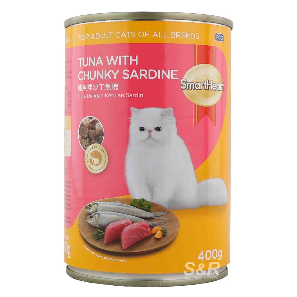 Smartheart Tuna With Chunky Sardine Pet Food 400g | Shopee Malaysia