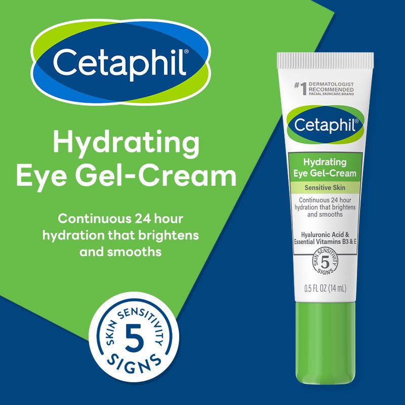 cetaphil eye repair cream hyaluronic acid moisturizin remover eyebag