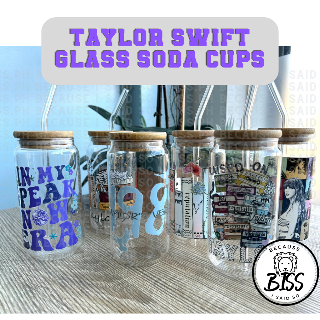 BISS PH - Taylor Swift TS 1989 Taylor Version Eras Aesthetic Soda Glass ...