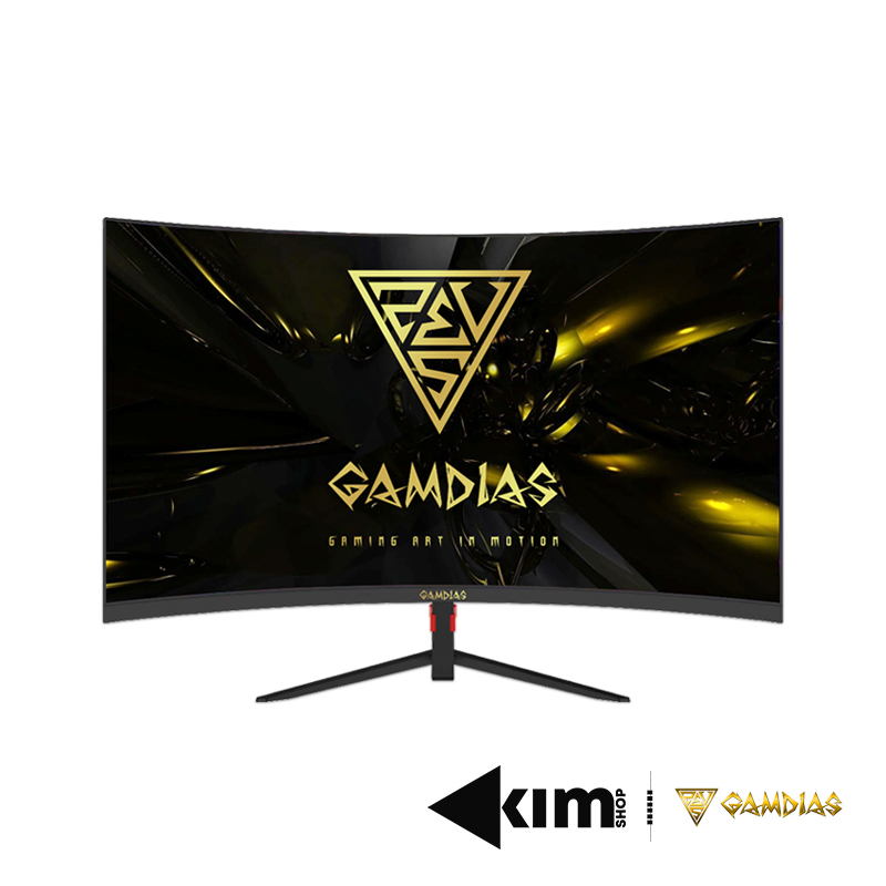 GAMDIAS ATLAS HD27G II VA Panel 180HZ Curved Monitor | Shopee Malaysia