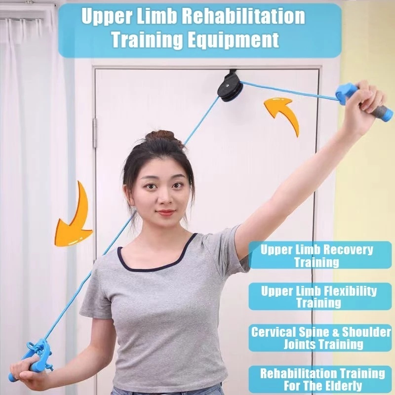 Shoulder Pulley Ring Rehabilitation Elderly Stroke Patient Upper Limb ...