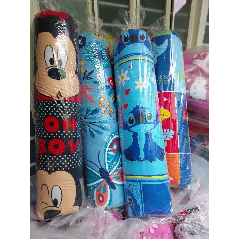 HOTDOG BOLSTER PILLOW URATEX FOAM WITH CANADIAN COVER & ZIPPER