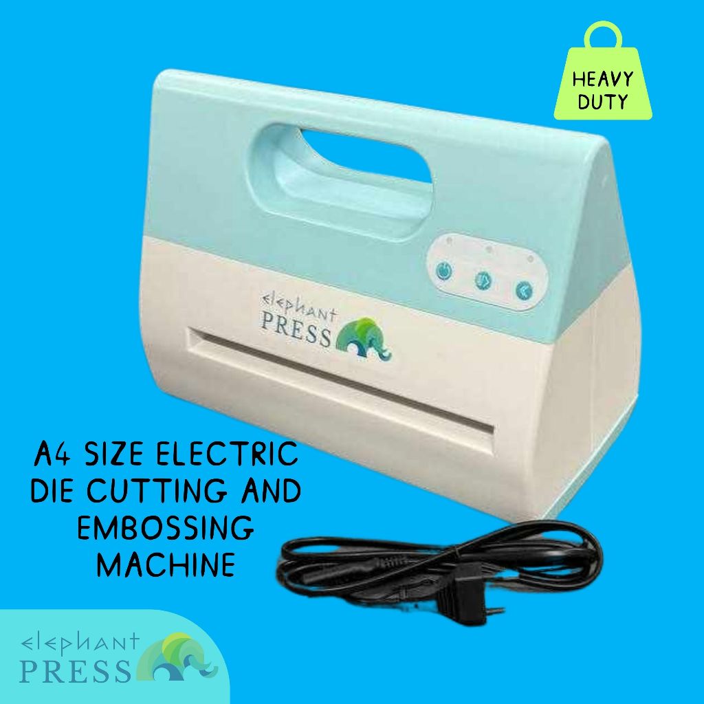Elephant Press A4 Size Electric Die Cutting and Embossing Machine Heavy
