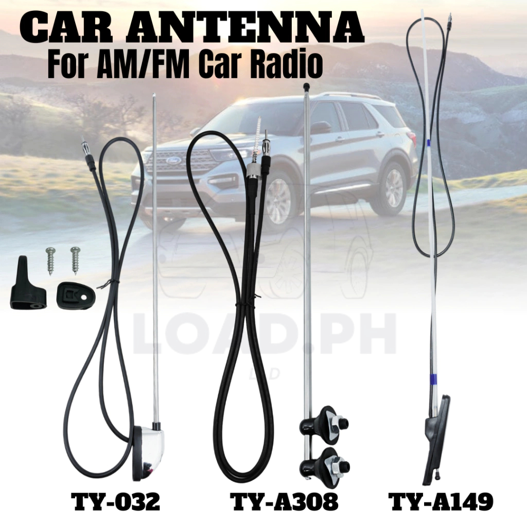 LD Universal Car Radio AM-FM Antenna FM AM Aerial with Extension Cable ...