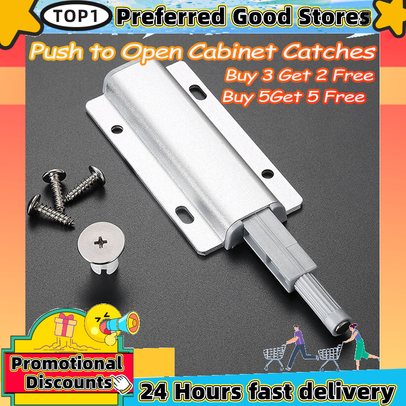 Cabinet Latch door Door Drawer Push To Open Drawer Door Drawer Push ...