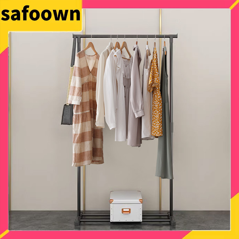 Bedroom clothes hanger floor drying rack Single Pole Type Drying Rack ...