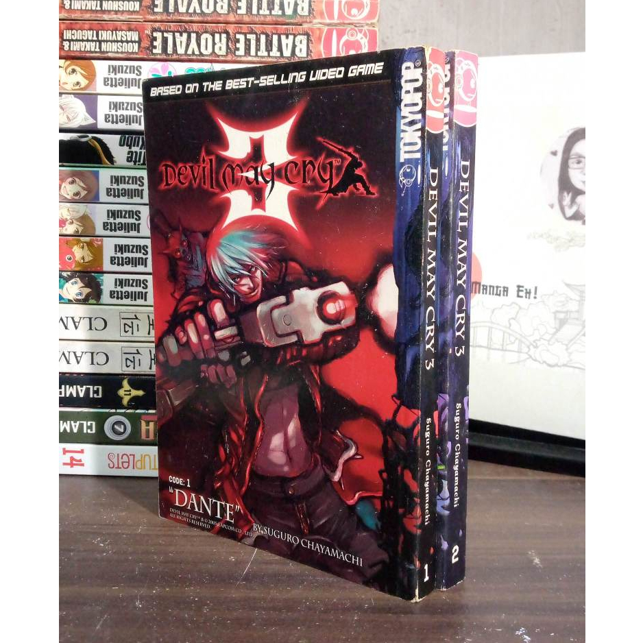 Devil May Cry 3 Complete Set Vol 1-2 Manga by Suguro Chayamachi ...