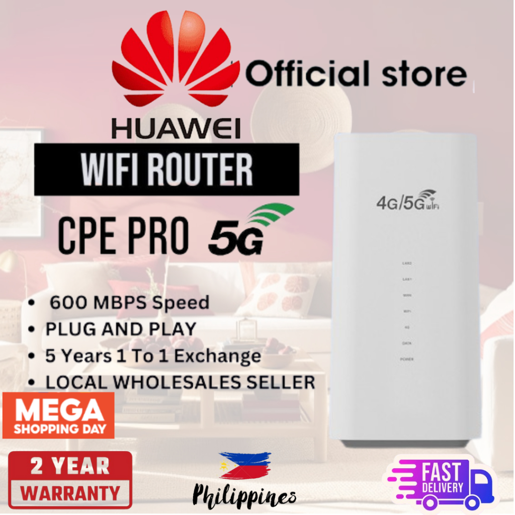 New WiFi Router Sim Card HUAWEI Modem 4G/5G Pro CPE LTE Cat12 Up To ...