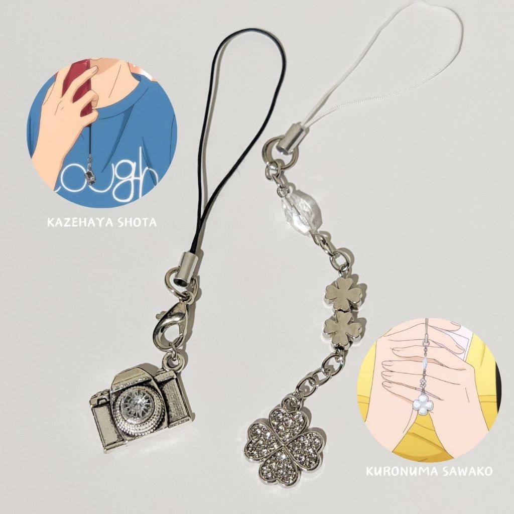 Kazehaya Shota and Kuronuma Sawako x Matching Phone Charms Kimi Ni