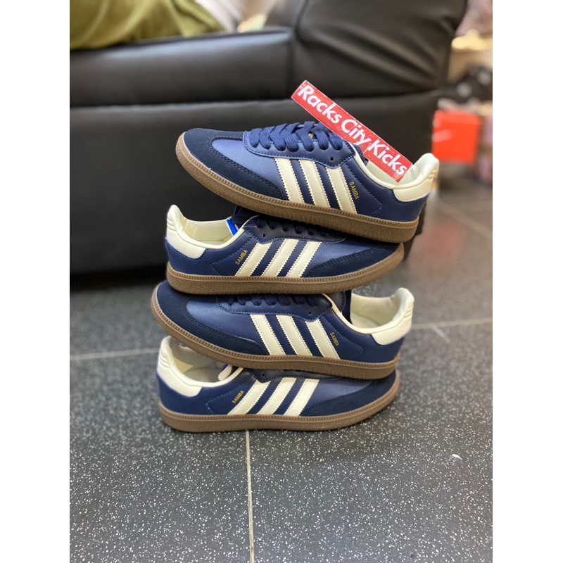 Samba OG Night Navy for Men&Women by Racks City Kicks | Shopee Malaysia