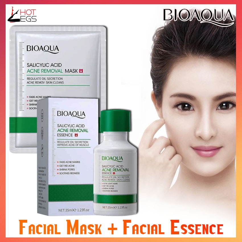 (BUNDLE) BIOAQUA Salicylic Acid Acne 35ml WITH (1PC) BIOAQUA Salicylic
