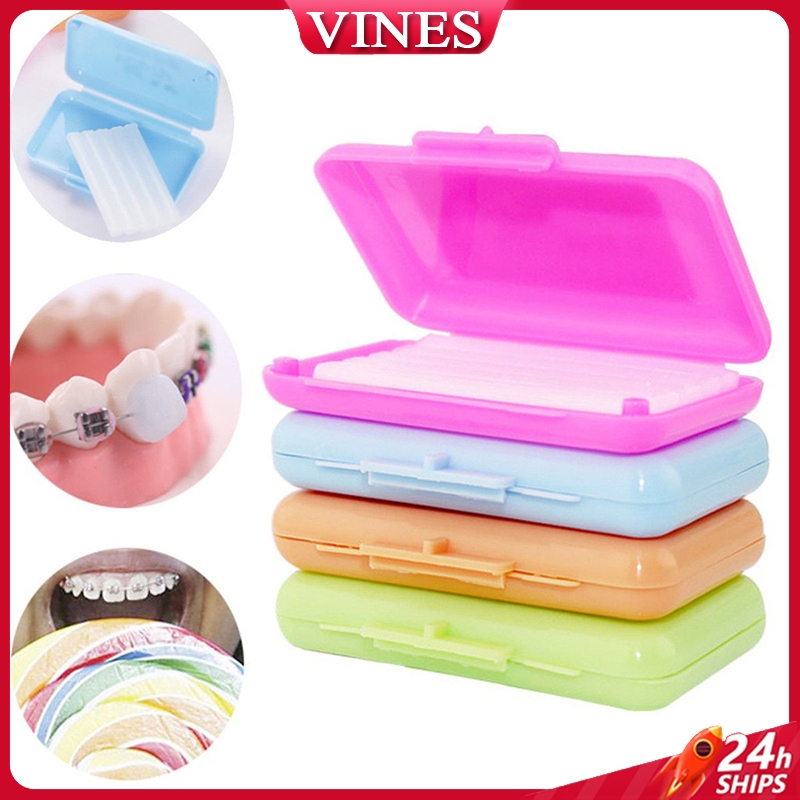 Orthodontic Wax for Braces 1 Box 5 Pcs Dental Oral Care Wax Strip