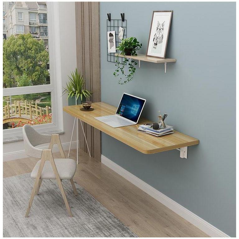 Foldable Table Wall-mounted Table Computer Desk Kitchen Desktop Table ...