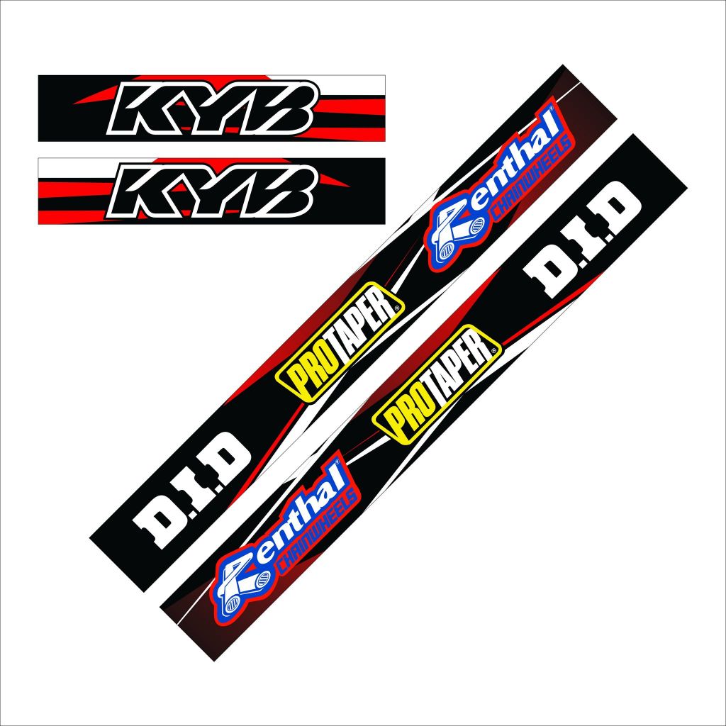 For 2002-2023 Honda CRF450R Accessories Swing Arm Decal Sticker Graphics Kit D | UK
