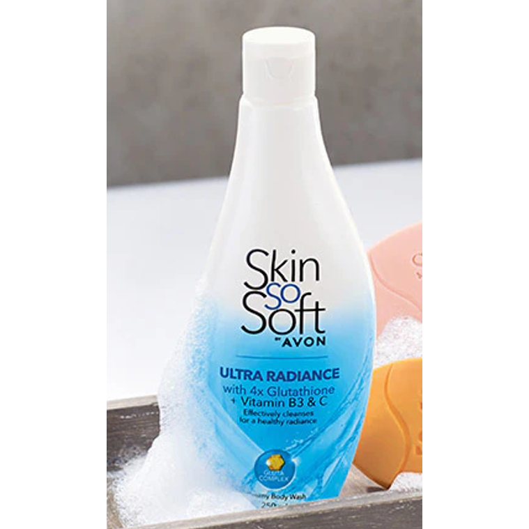 Avon SSS KOJIC Skin so soft whitening hand body lotion /body wash | Shopee  Malaysia