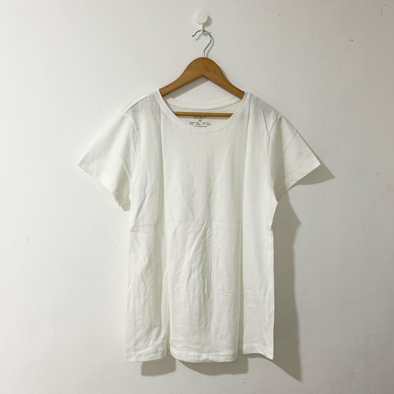 PRIMARK CARES 100% Cotton White Crew Neck Basic Shirt Top | Shopee Malaysia