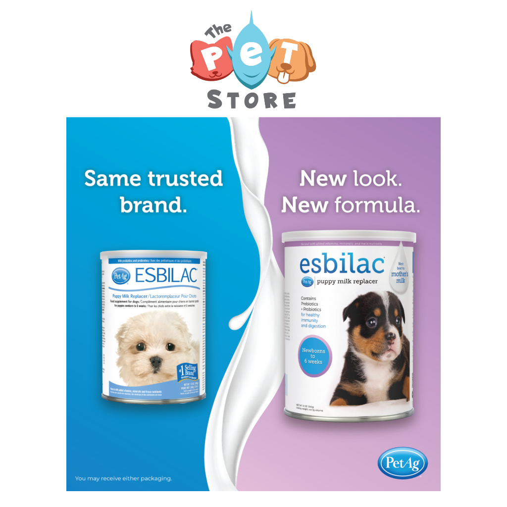 Esbilac Puppy Milk Replacer 12oz Pet Ag New Look New Formula Shopee Malaysia