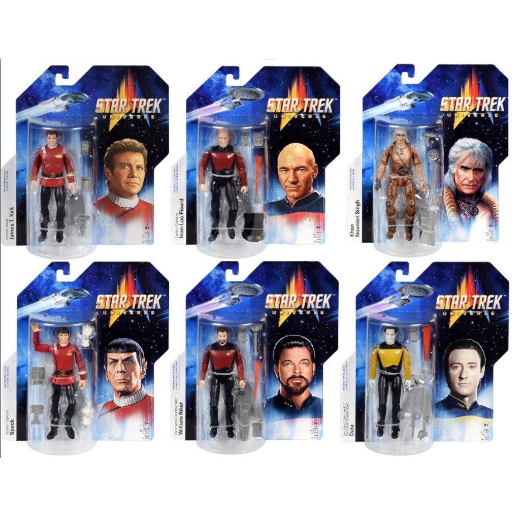 Star Trek Universe Collectible Action Figure | William Riker | Michael ...