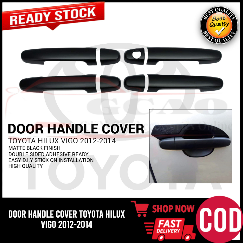 GCAO - DOOR HANDLE COVER VIGO 2012-2014 (10819) | Shopee Malaysia