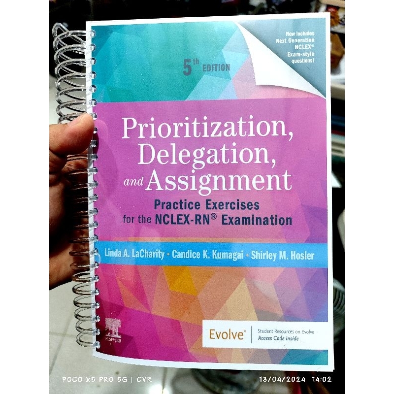 prioritization delegation and assignment 5th ed