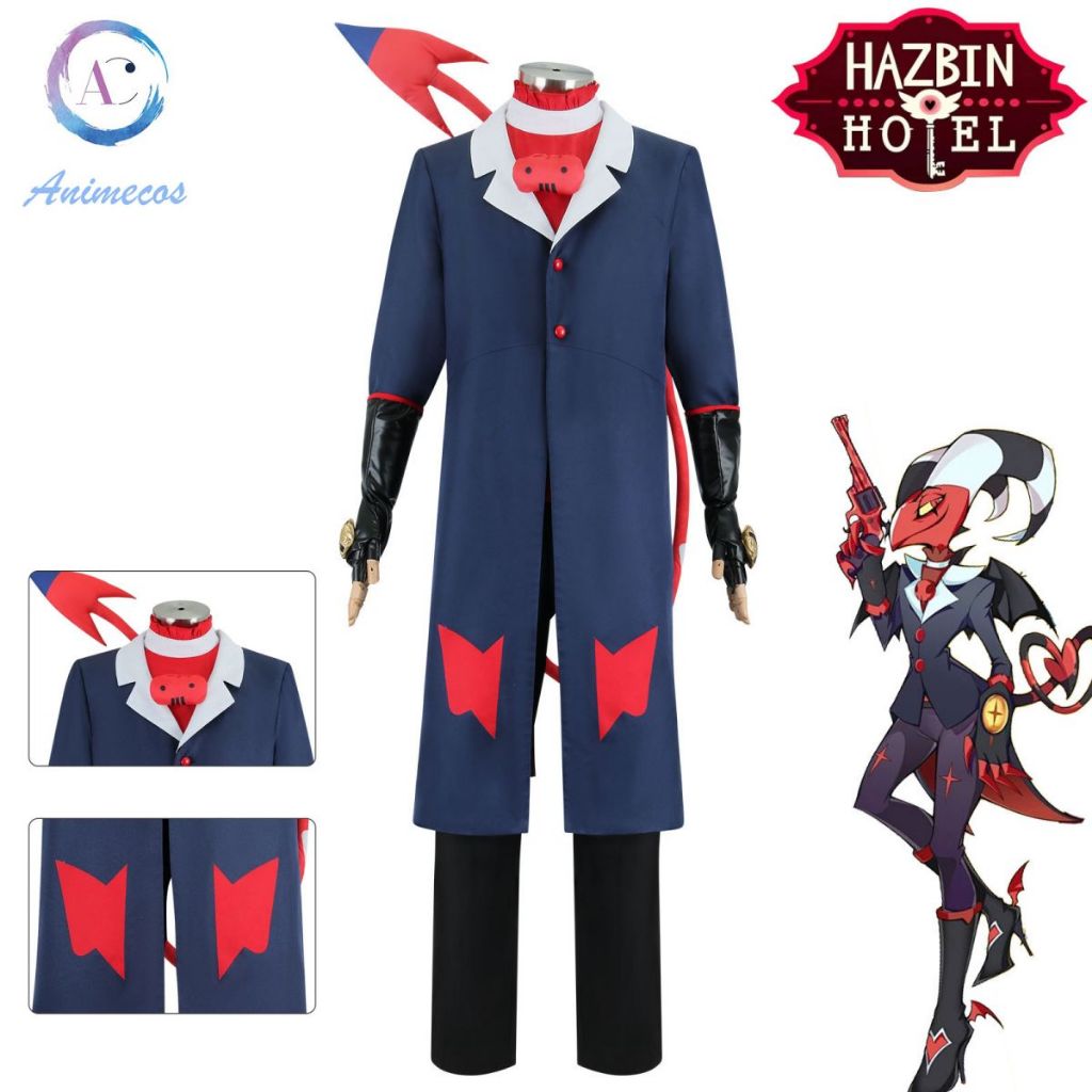 Helluva Boss Blitzo Cosplay Costume Anime Hazbin Hotel outfit Halloween ...