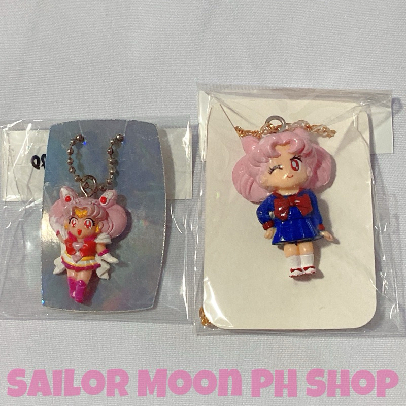 Sailor Moon Chibi Moon Chibiusa mini figure keychain necklace | Shopee ...