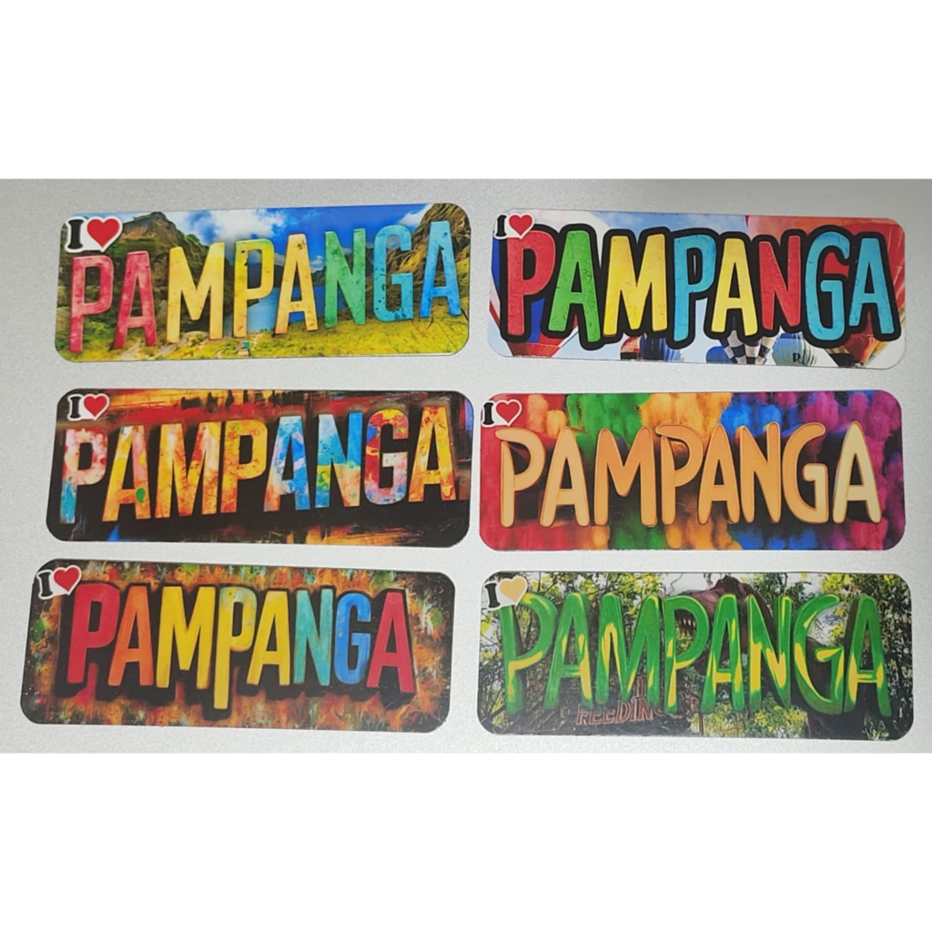 PAMPANGA RECTANGLE SOUVENIR RUBBER REF MAGNET | Shopee Malaysia