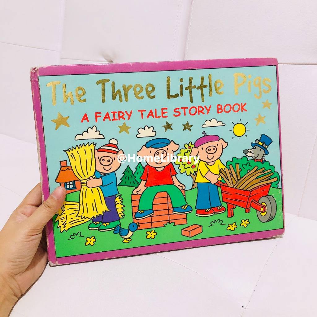 00014-HOME LIBRARY | THE THREE LITTLE PIGS | PADDED BOARD BOOK | BOOK ...