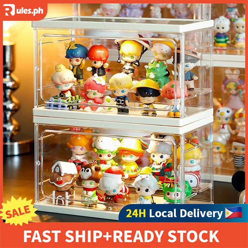 Rules Stackable Acrylic Display Case Boxes Transparent Dustproof ...